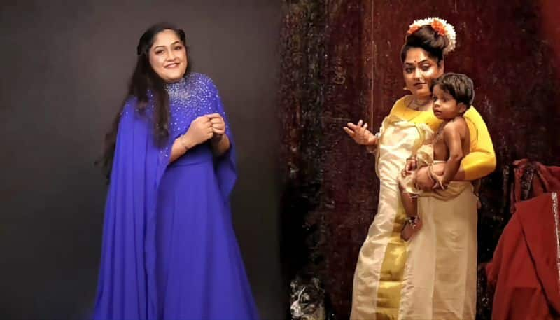 serial actress anusree recreated ravi varna painting social media troll vvk