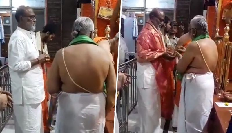 Jailer star Rajinikanth in Bengaluru visits Raghavendra temple and BMTC bus depot (Photos and videos) RBA