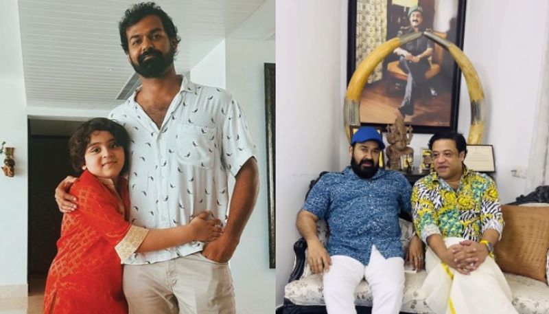 mohanlal celebrate onam with his family nrn 