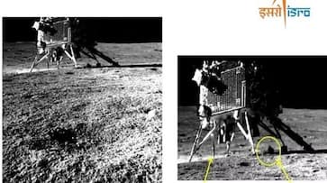 chandrayaan-3 latest update rover pragyan clicked lander vikram photo first time with help of navigation camera kxa  