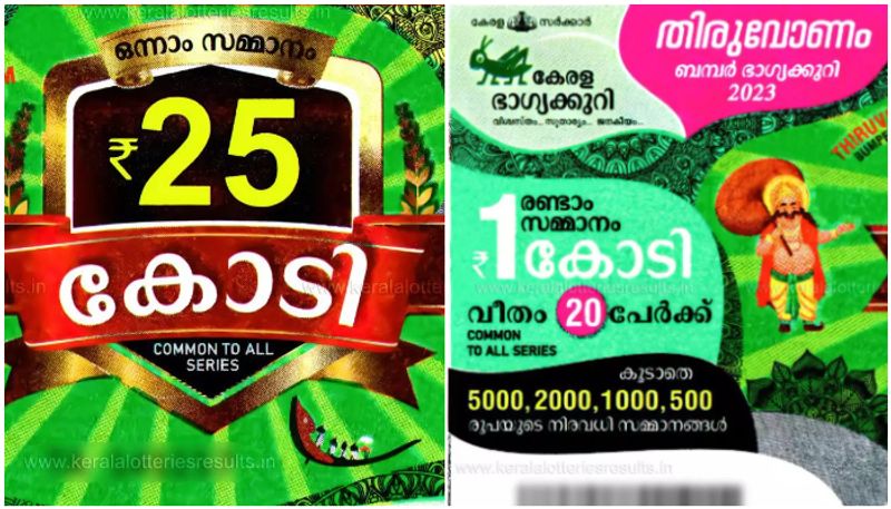 Kerala Lottery Thiruvonam bumper  2024  sale to 70 lakhs  