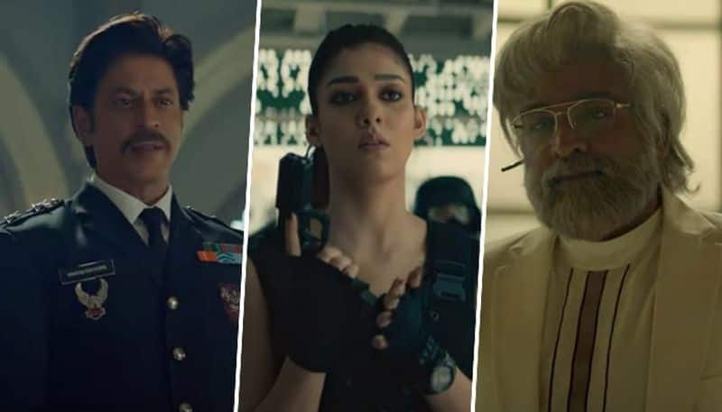 Shah Rukh khan and Nayanthara Starrer Atlee's Jawan movie Trailer released gan