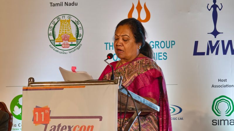 central minister Darshana Jardosh participate asia textile meet in coimbatore