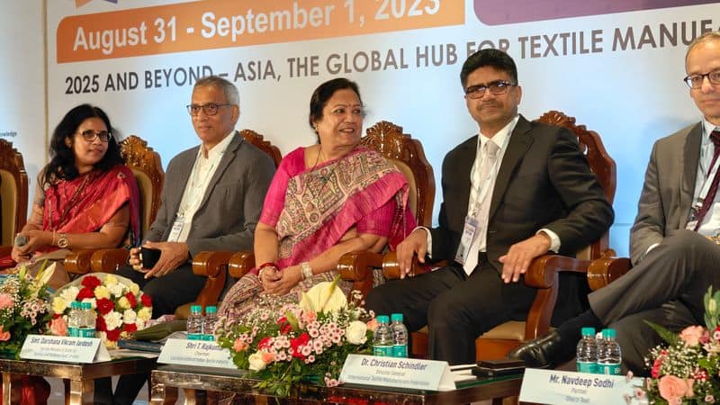 central minister Darshana Jardosh participate asia textile meet in coimbatore