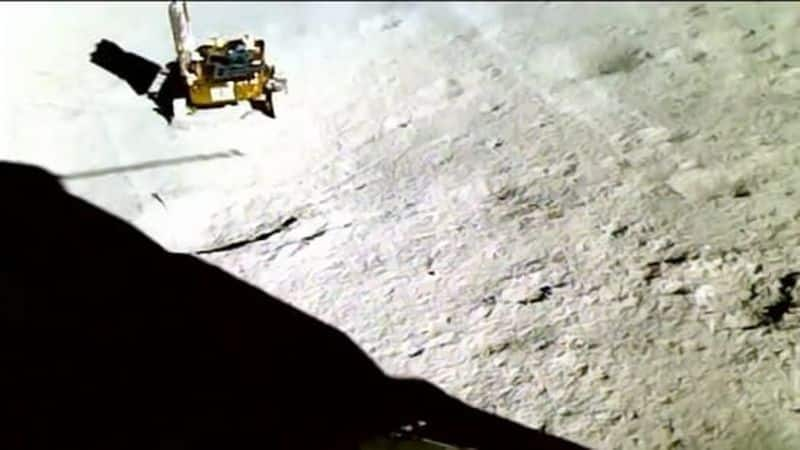 Chandrayaan 3 lander camera captures Pragyan rover playfully rotating