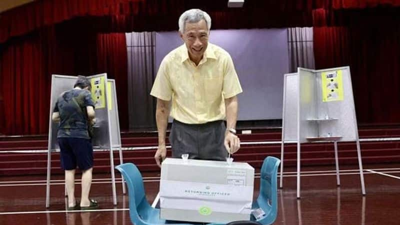 Singapore Presidential Election 2023: President Halimah, Prime Minister Lee Voting dee