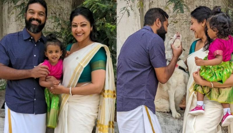 actress abhirami shares photo of daughter for the first time hyp