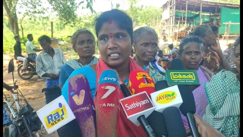 tribal people were forced to dispose of expired medical waste at a primary health centre In Ariyalur district