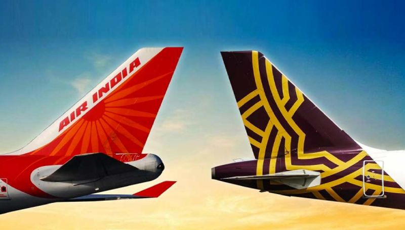 Competition Commission of India approves to merge the vistara airlines into air india ans