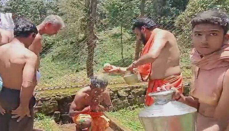 Villagers Went Ahead with 37 Year old Ritual for Rain in Chikkamagaluru grg