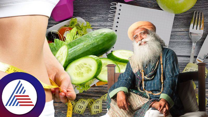 According To Sadhguru Eat Cucumber In Breakfast For Natural Weight Loss Know How To Lose Weight roo 