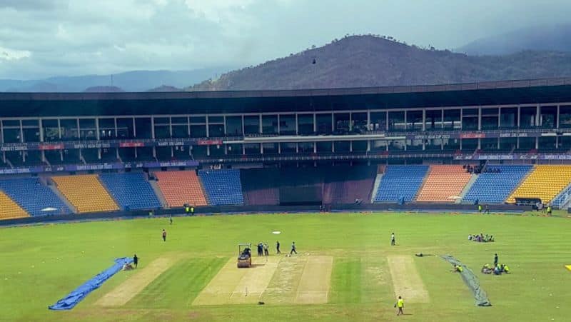 Asia Cup 2023 Rain stops play after Rohit Sharma confident start vs Shaheen Afridi kvn