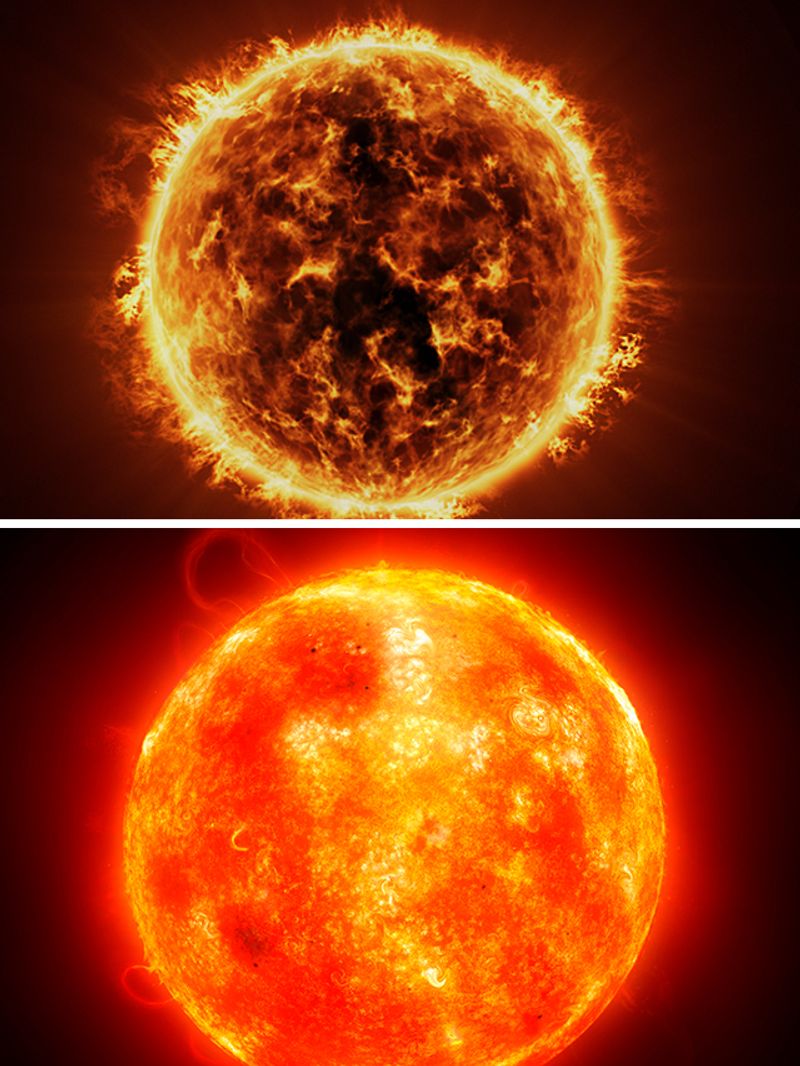 Enormous size to Giant ball of gas: 7 intriguing things about the Sun ...