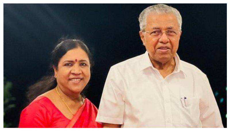 Minister P A Muhammad Riyas wishes wedding anniversary to CM Pinarayi Vijayan prm 