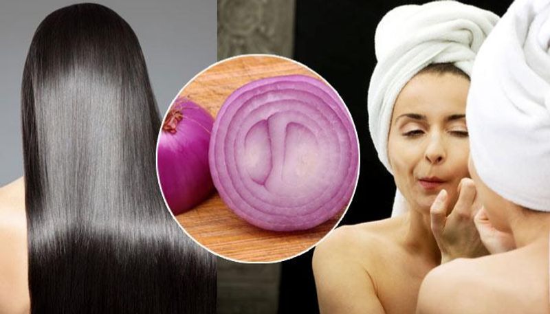 onion for both skin and hair azn