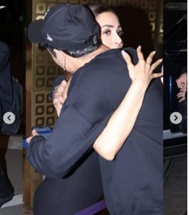 Malaika Arora Hugs Son Arhaan As She Sees Him Off At The Airport Rao