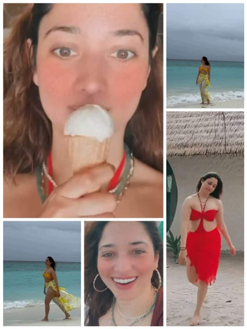 Tamannaahs Holiday Mood From Maldives hot pictures vvk