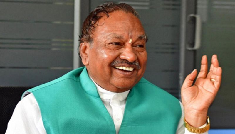 Former Minister KS Eshwarappa Slams Congress  grg