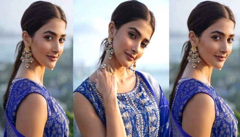 Pooja Hegde beautiful look in Traditional Wear NSK