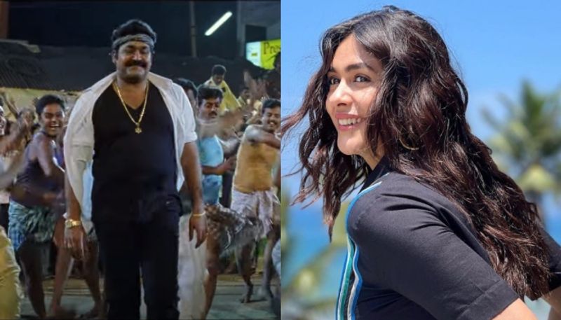 mrunal thakur shares instagram story of mohanlal dancing sita ramam dulquer salmaan nsn