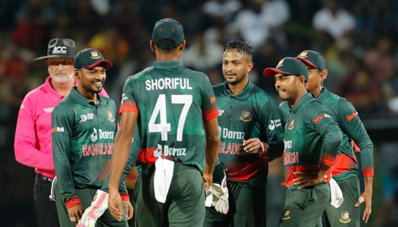 Mehidy Hasan Miraz Najmul Hossain Shanto Century power Bangladesh into the Super Fours race kvn