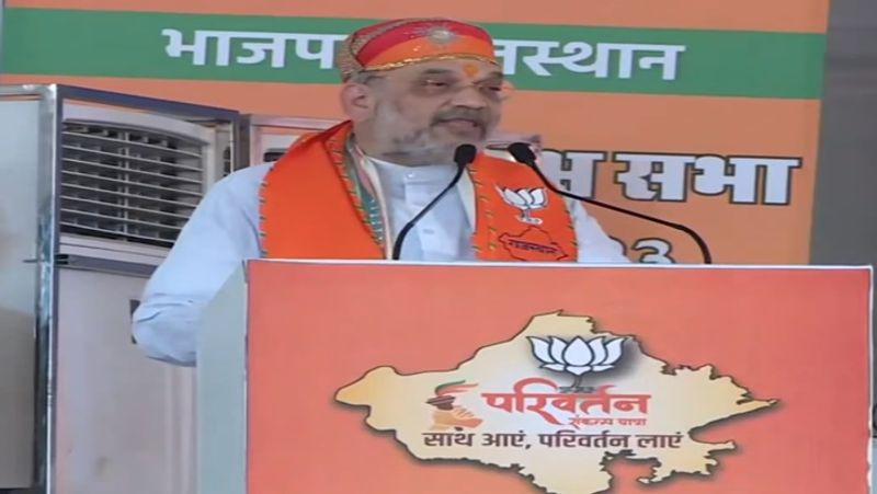 INDIA Bloc Hates Hinduism and sanatan dharma amit shah remark in poll bound rajasthan smp