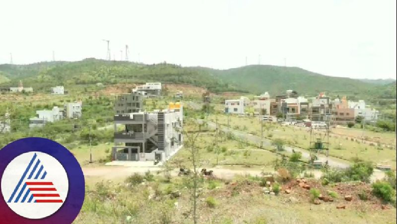 Illegal layout construction in Kotenadu chitradurga rav