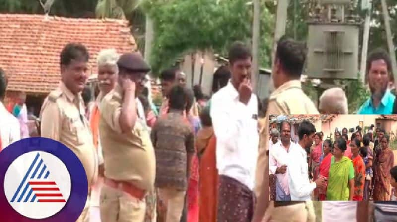 Lack of rain issue clash between two communities at davanagere district rav