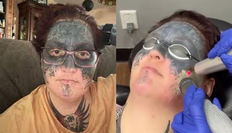 woman who suffered a lot by a full face tattoo now gets good news hyp