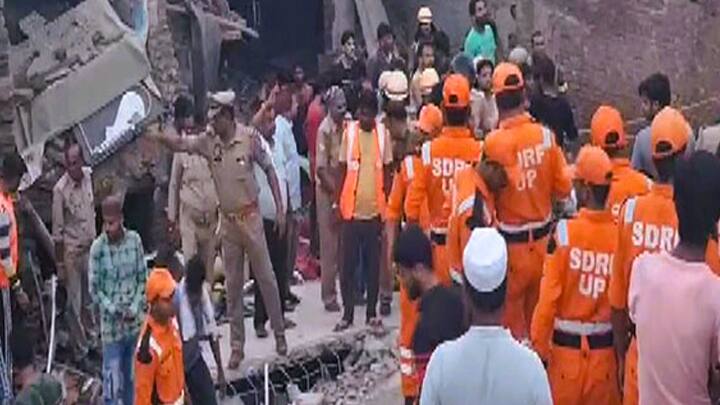 building collapsed at Barabanki