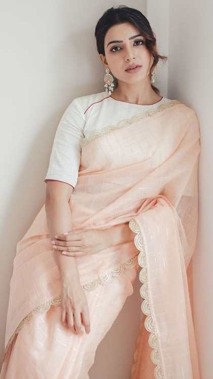 साड़ी या लहंगा दोनों के साथ फिट बैठेंगे Samantha के ये ब्लाउज डिजाइन