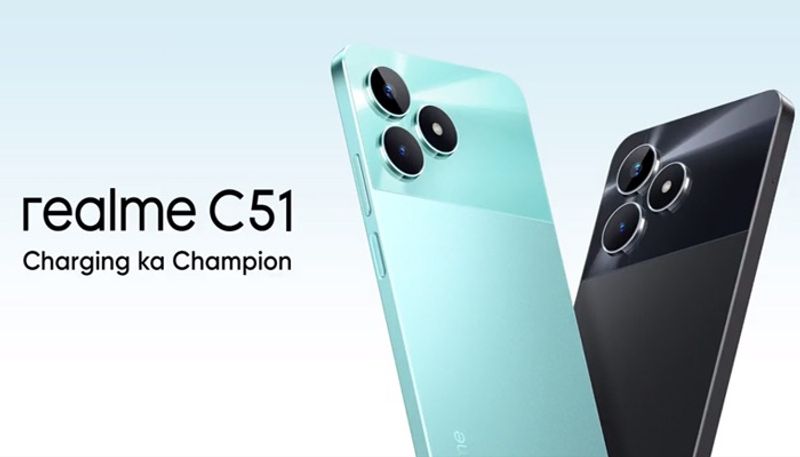 Realme C51 launched in India under Rs 10000 Check specifications colours price gcw