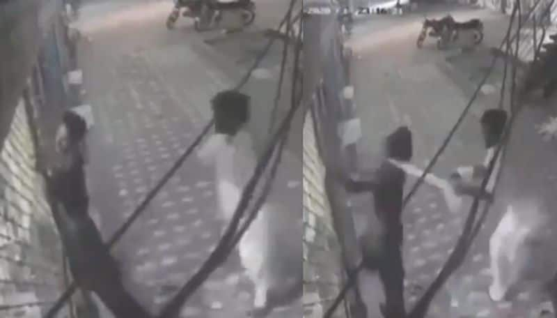 Man saved his friend who encountered a electrocution video viral on internet