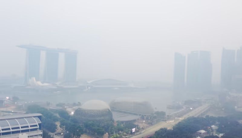 Hotspots in Sumatra Increased Singapore may face haze climate nea warning ans