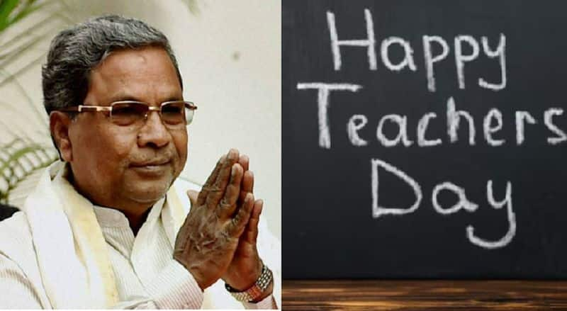 Special Article By CM Siddaramaiah Over Teachers Day 2023 gvd