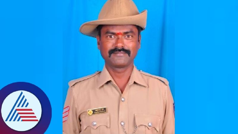 Police personnel died of heart attack in hospet bellary rav