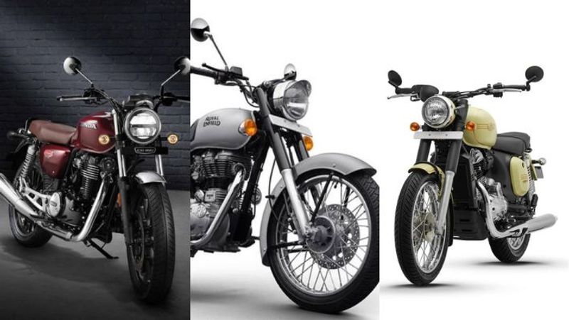 Royal Enfield Hunter 350 vs Honda CB 350 RS vs Jawa 42: Price,Specs comparison  