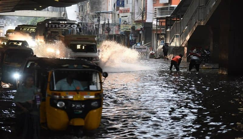 Heavy rain in Greater Hyderabad, details of rainfall - bsb