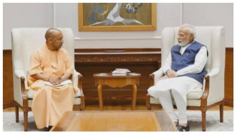 yogi adityanath meet PM modi in relate to ram mandir nbn