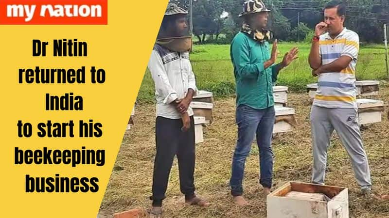 Resigning from his international jobs Dr Nitin returned to India to establish his beekeeping business iwh