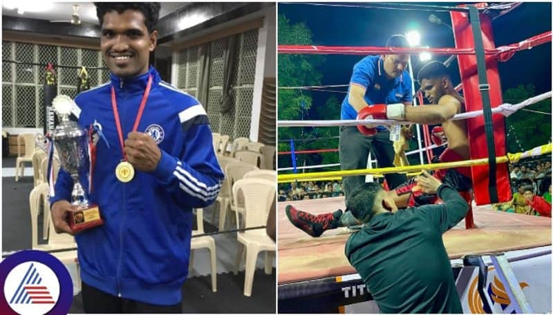 Karnataka famous boxing champion Viraj Mendon Malpe commit self death at home sat