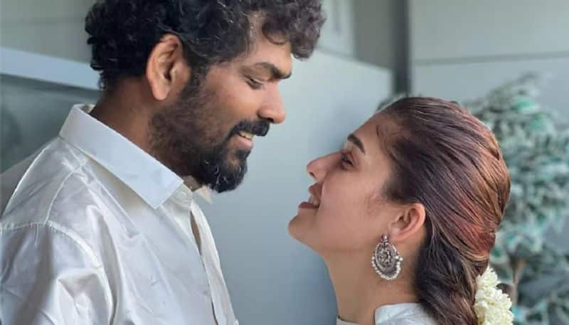 Nayanthara stunned after seeing vignesh shivan playing drums viral video gan