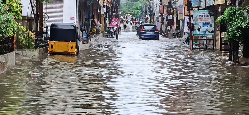 4 years old boy died after drown in nala in pragathi nagar hyderabad ksp