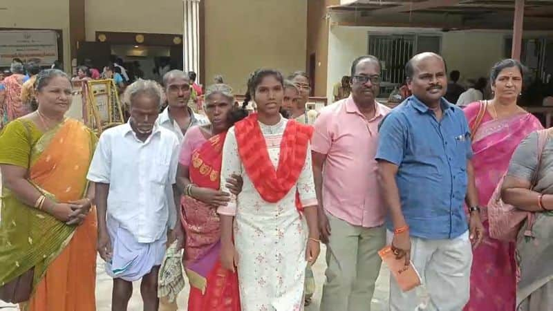 Officials have returned the missing girl to her parents after 9 years in tiruvannamalai vel