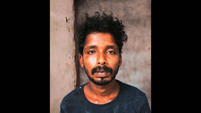 young man arrested who rape a  mentally challenged men in coimbatore vel