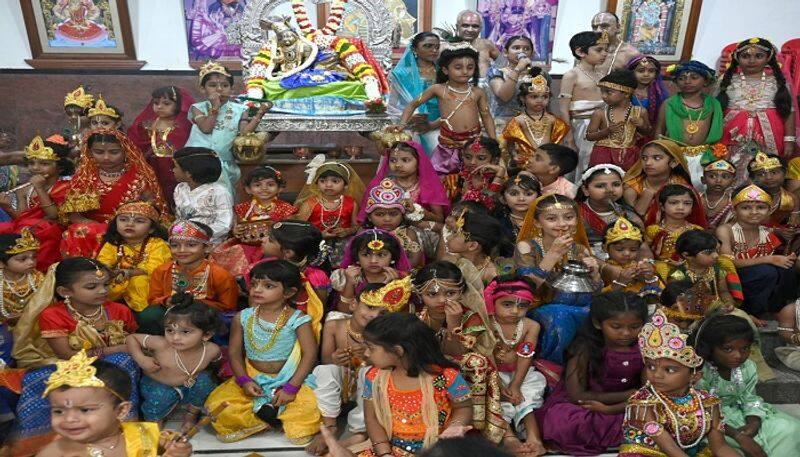 Special Program for Children on The Day of Krishna Janmashtami in Bengaluru grg