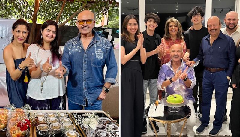 Rakesh Roshan celebrates 74th birthday with friends and family; see pictures inside ATG