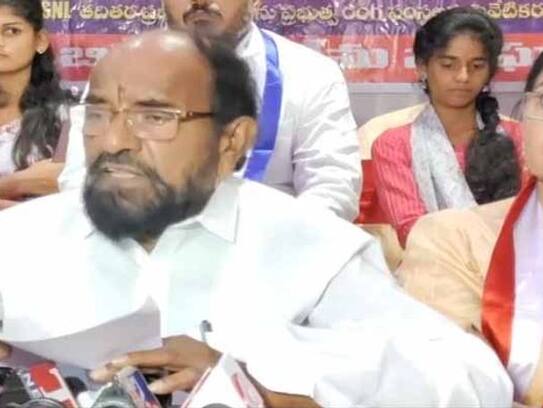 YSRCP MP Krishnaiah appriciates  BRS MLC Kalvakuntla Kavitha lns