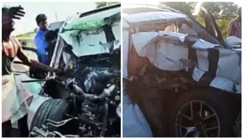 BJP leaders son died road accident in Delhi-Mumbai Expressway prn