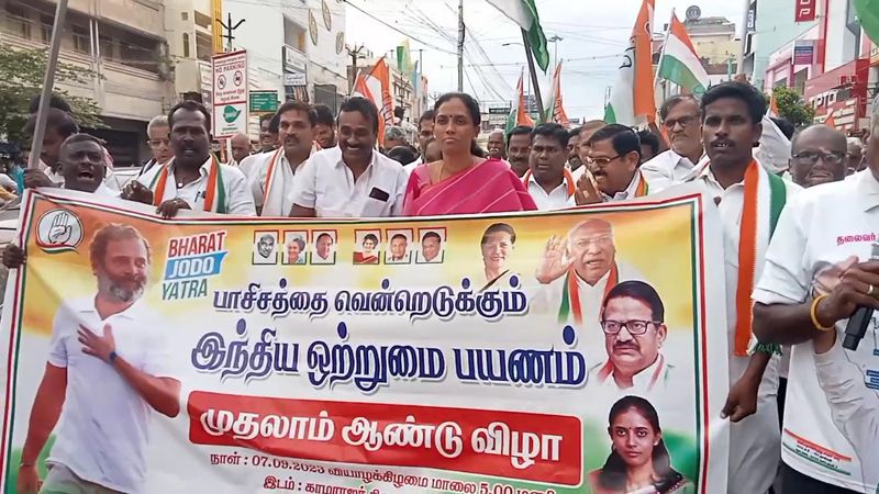 mp rahul gandhi's bharat jodo yatra was the main reason to farming a india alliance says karur mp jothimani vel